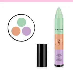 BOURJOIS 123 Perfect Color Correcting Stick Creamy Concealer – 3 Colours