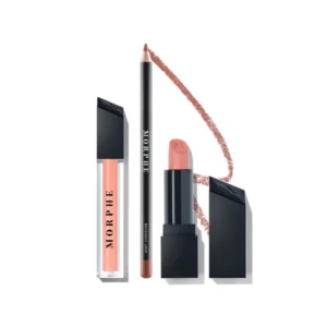 Morphe Out & A Pout Lip Trio Set – Nude pink