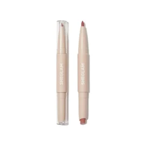 SHEGLAM Double Lipstick & Lip Liner – Glam 101 – Praline Pie