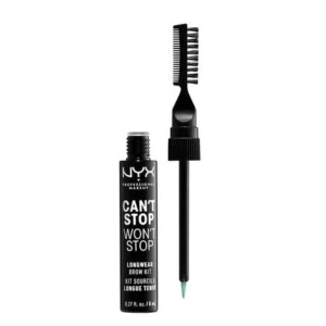 NYX Professional Makeup Can’t Stop Won’t Stop Longwear Brow Kit Espresso